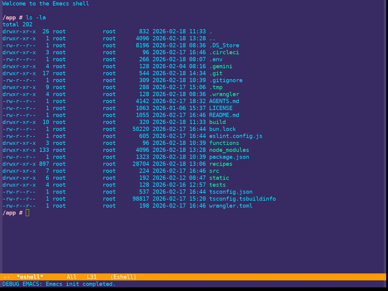 Cyberpunk 2019 Theme in eshell