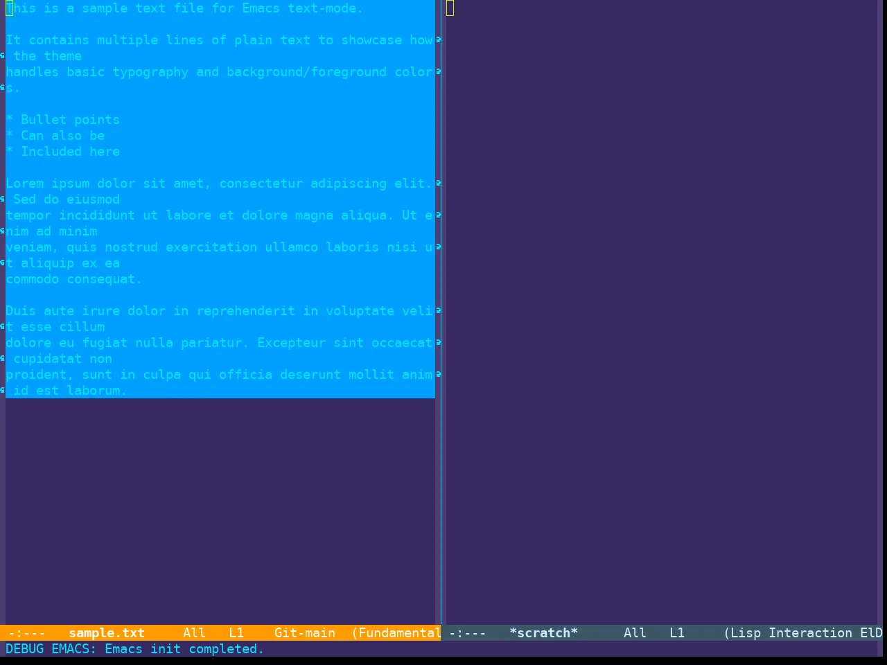 Cyberpunk 2019 Theme in fundamental-mode