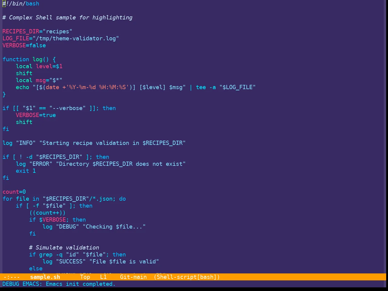 Cyberpunk 2019 Theme in sh-mode
