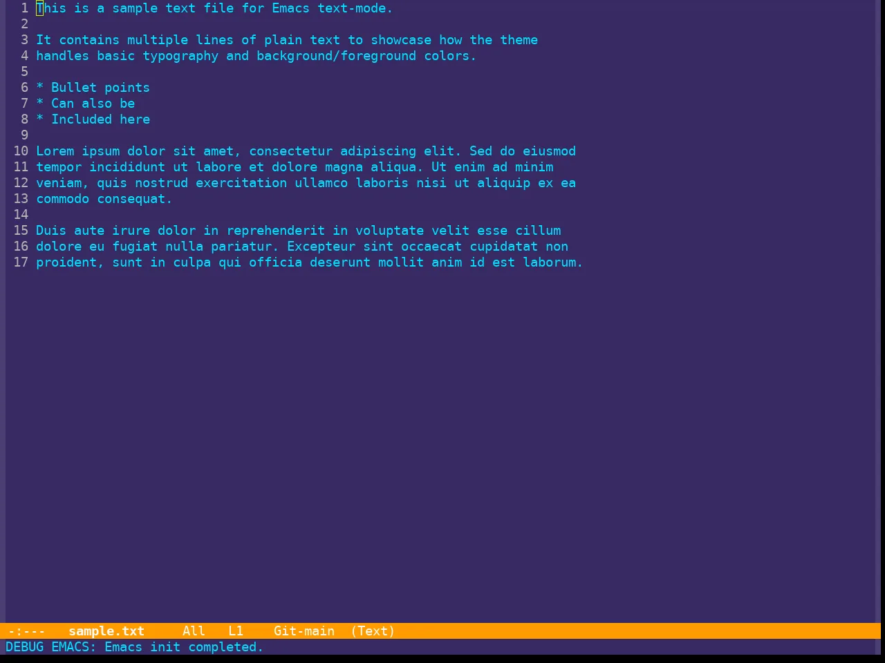 Cyberpunk 2019 Theme in text-mode