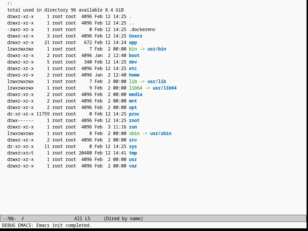 Dakrone Light Theme in dired