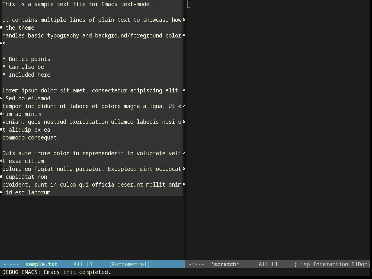 Dakrone Theme in fundamental-mode
