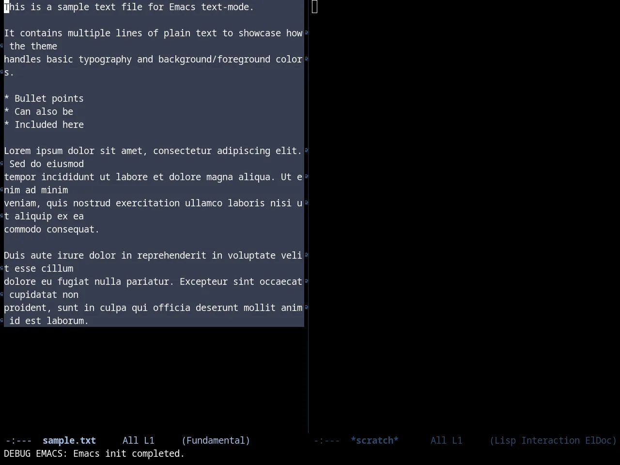 Danneskjold Theme in fundamental-mode