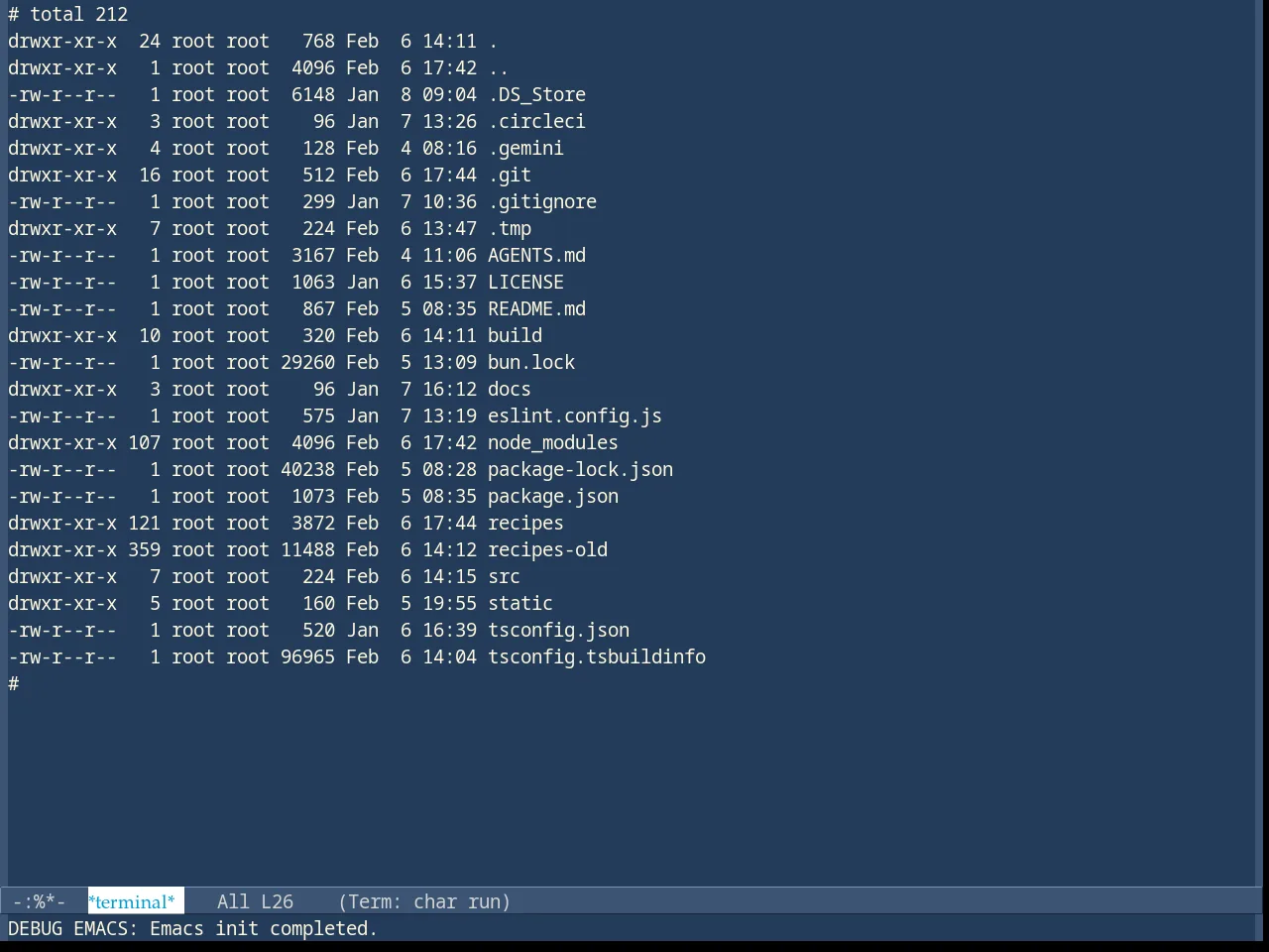 Dark Blue 2 Theme in term