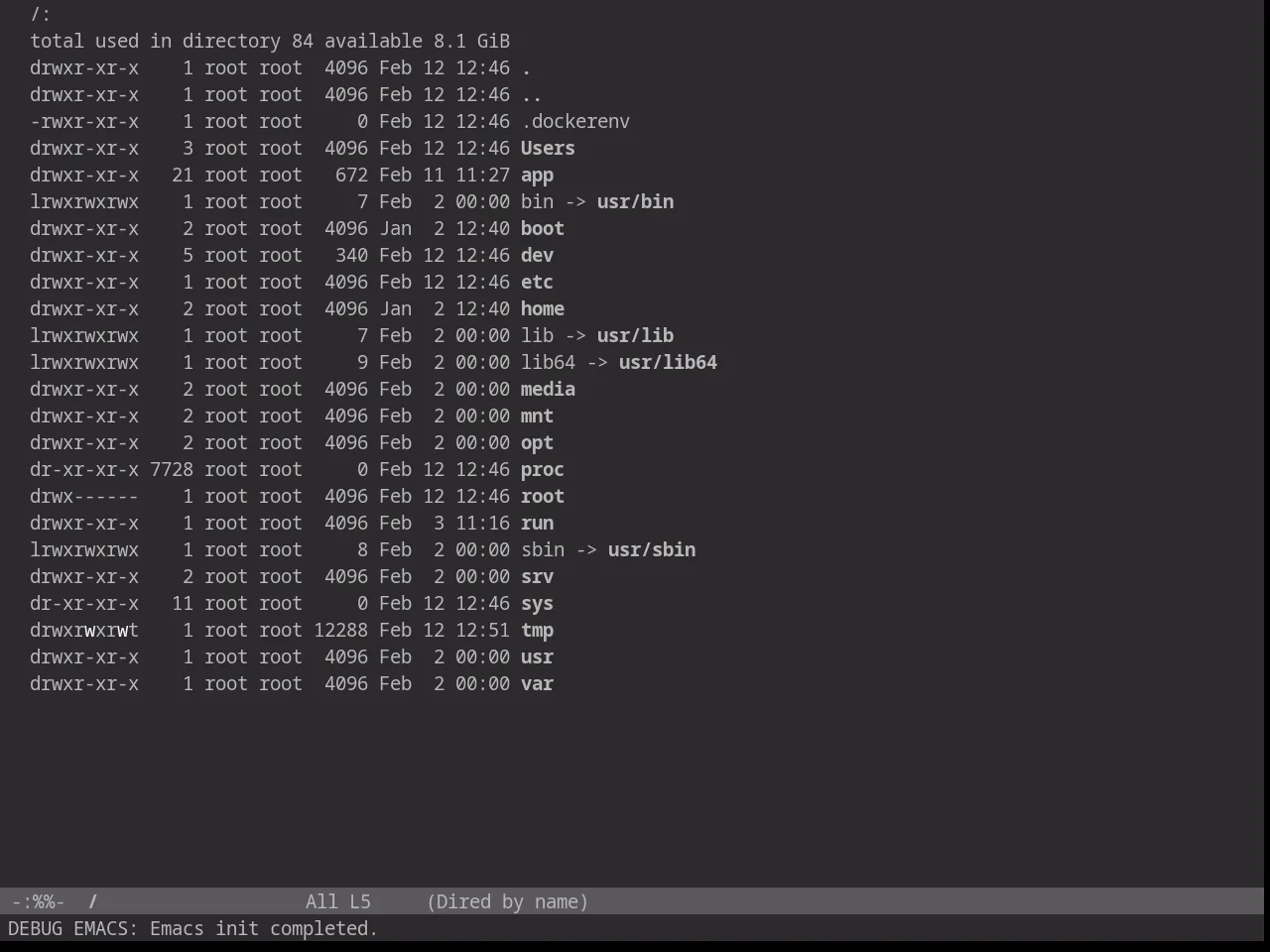 Darkless Theme in dired