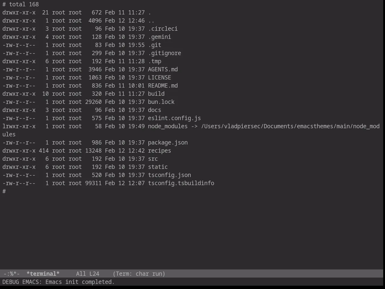 Darkless Theme in term