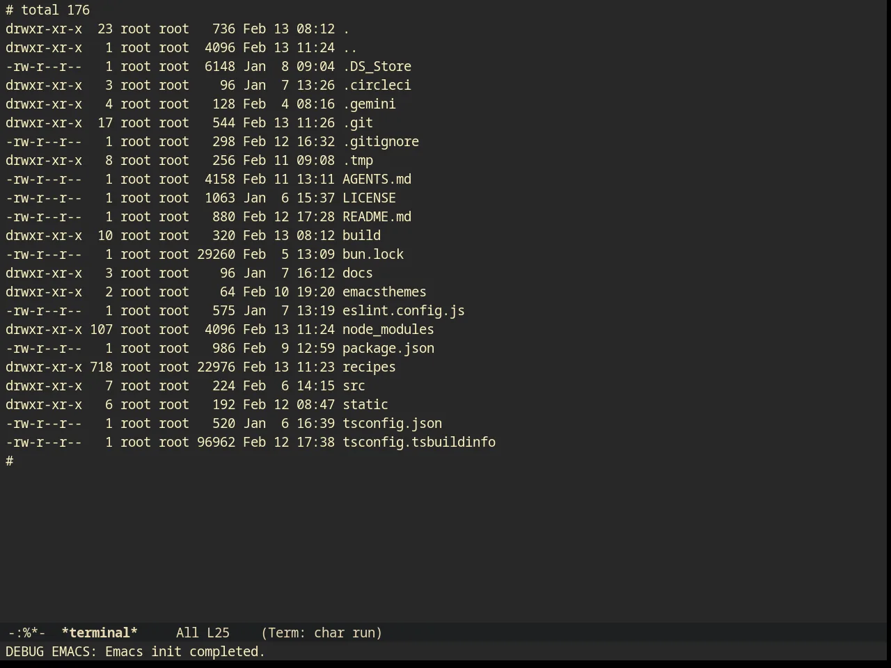 Darktooth Theme in term