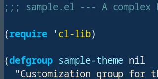 Preview of Deep Blue Theme theme