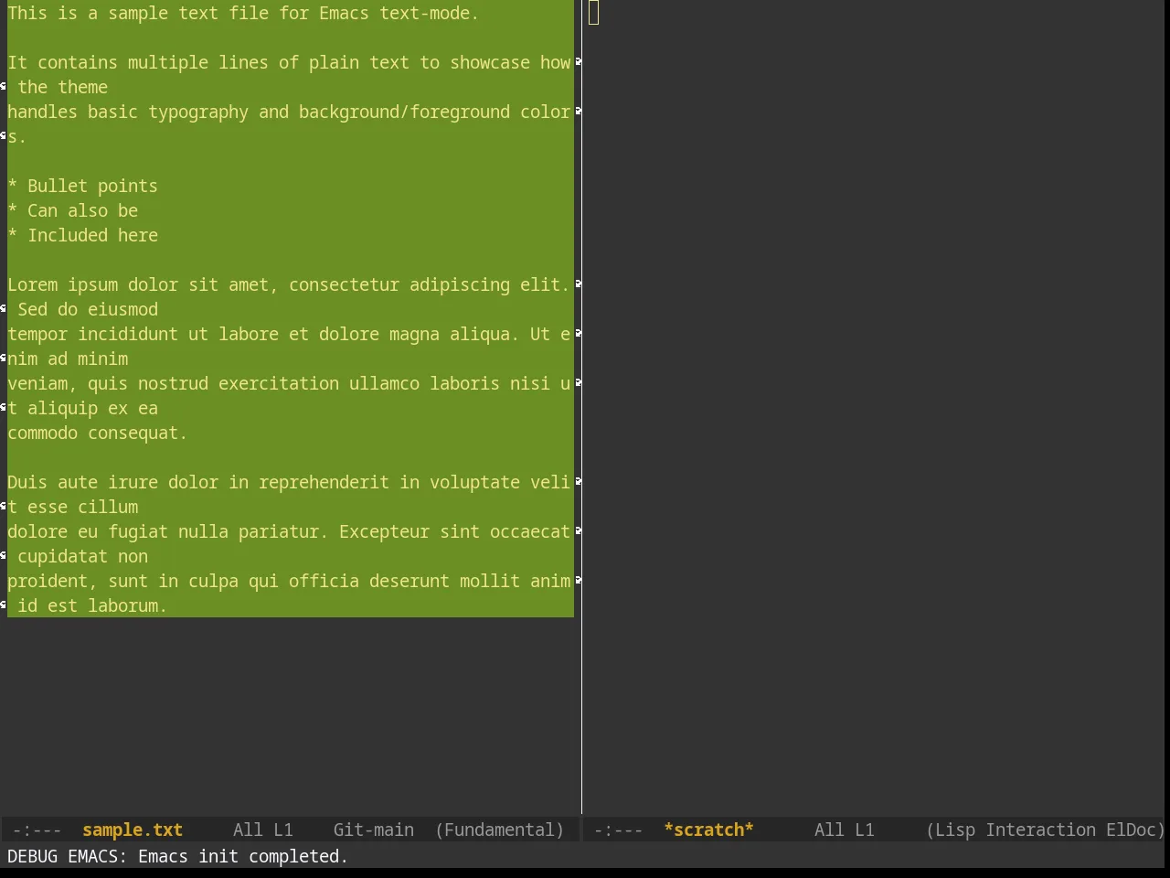 Desert Theme in fundamental-mode