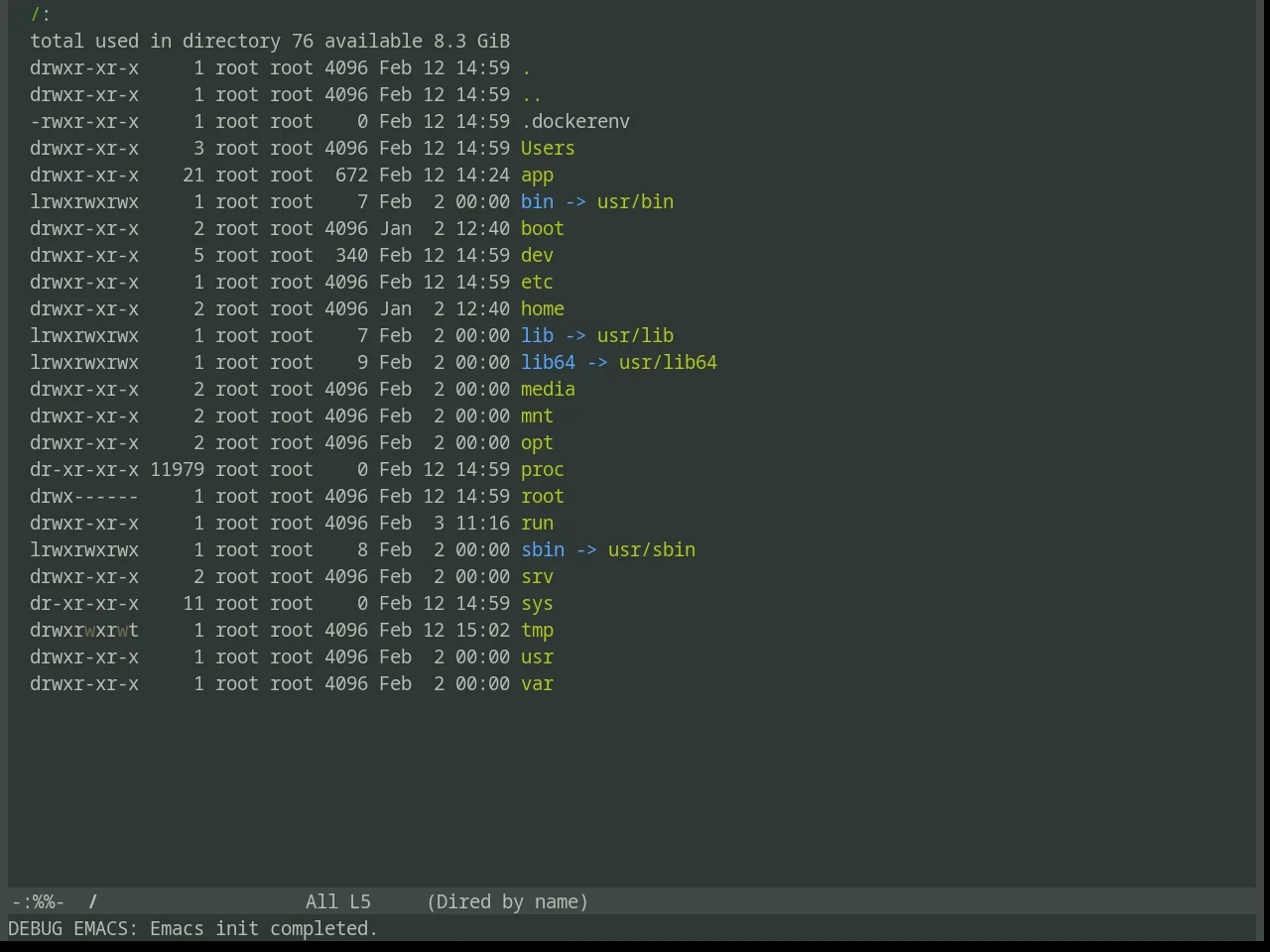 Deviant Theme in dired