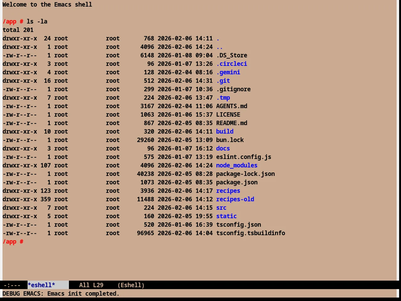 Digital Ofs1 Theme in eshell