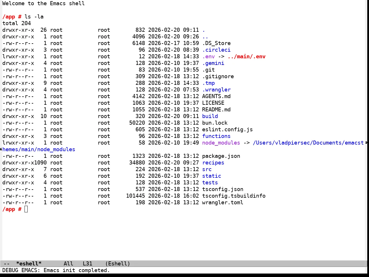 Dir Treeview Themes Hortensia Theme in eshell