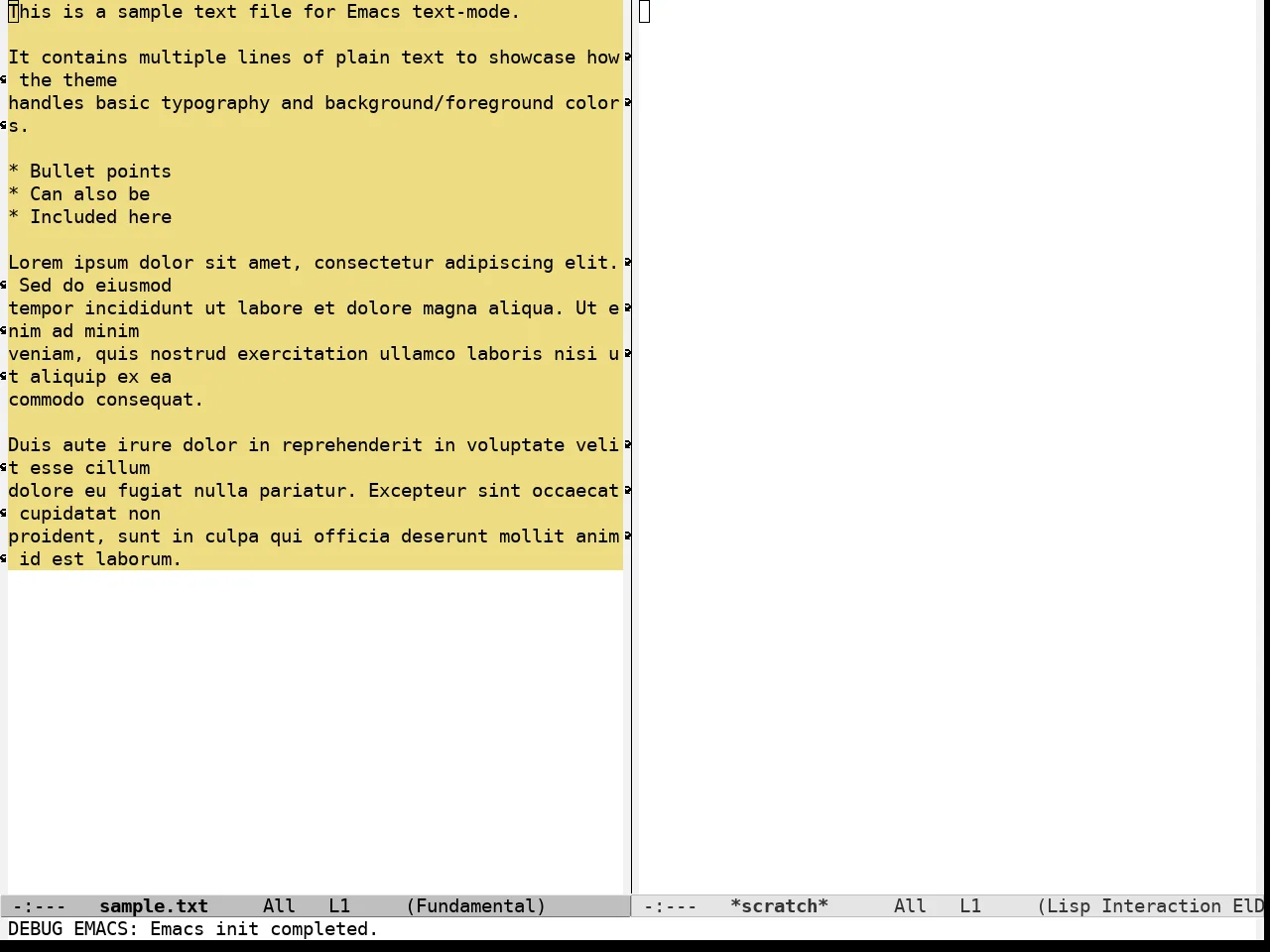 Dir Treeview Themes Hortensia Theme in fundamental-mode