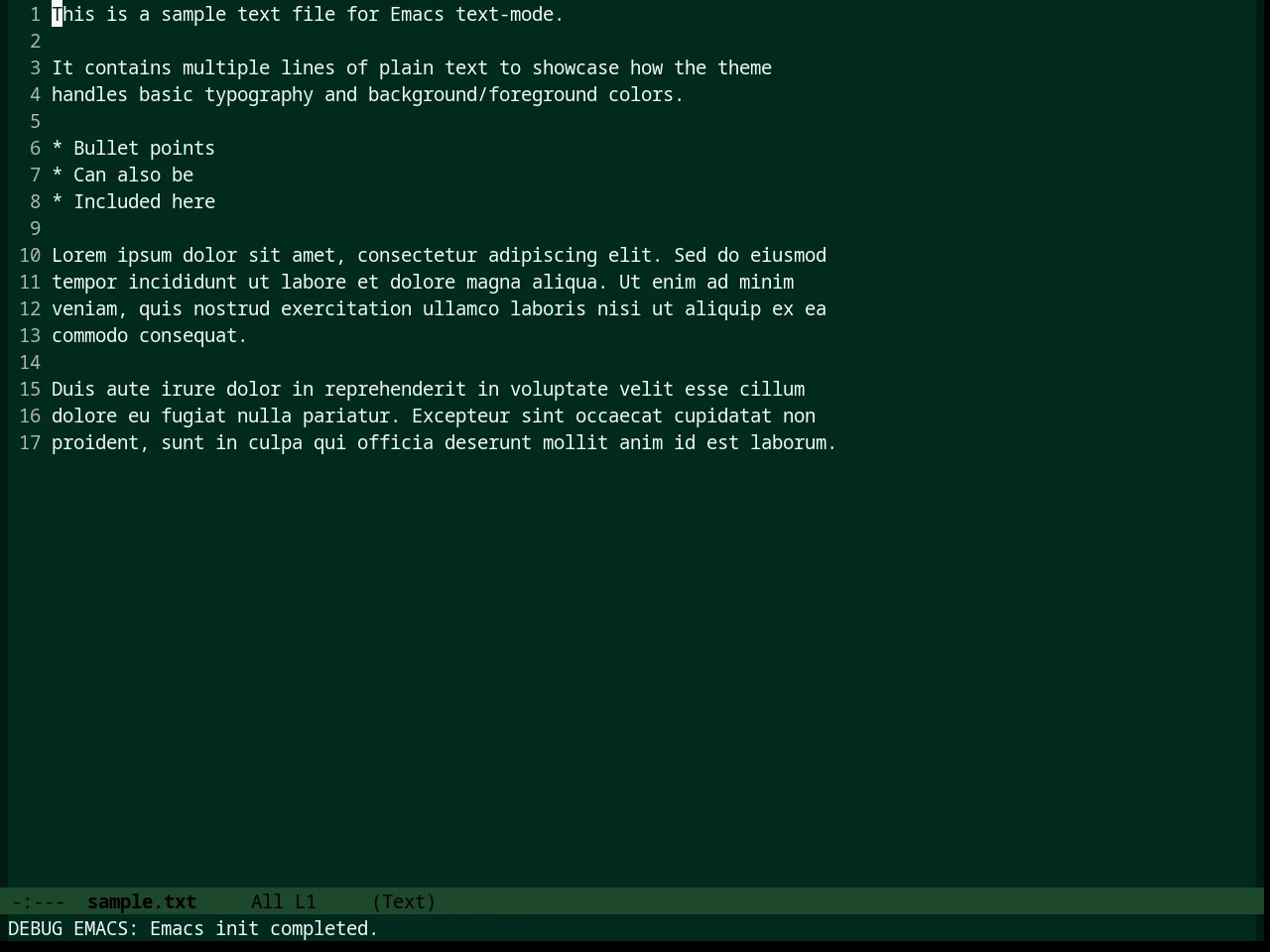 Django Theme in text-mode