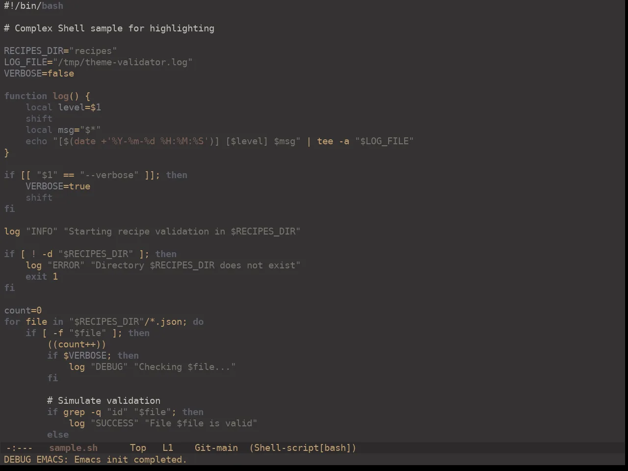 Ewal Dkeg 5725 Theme in sh-mode