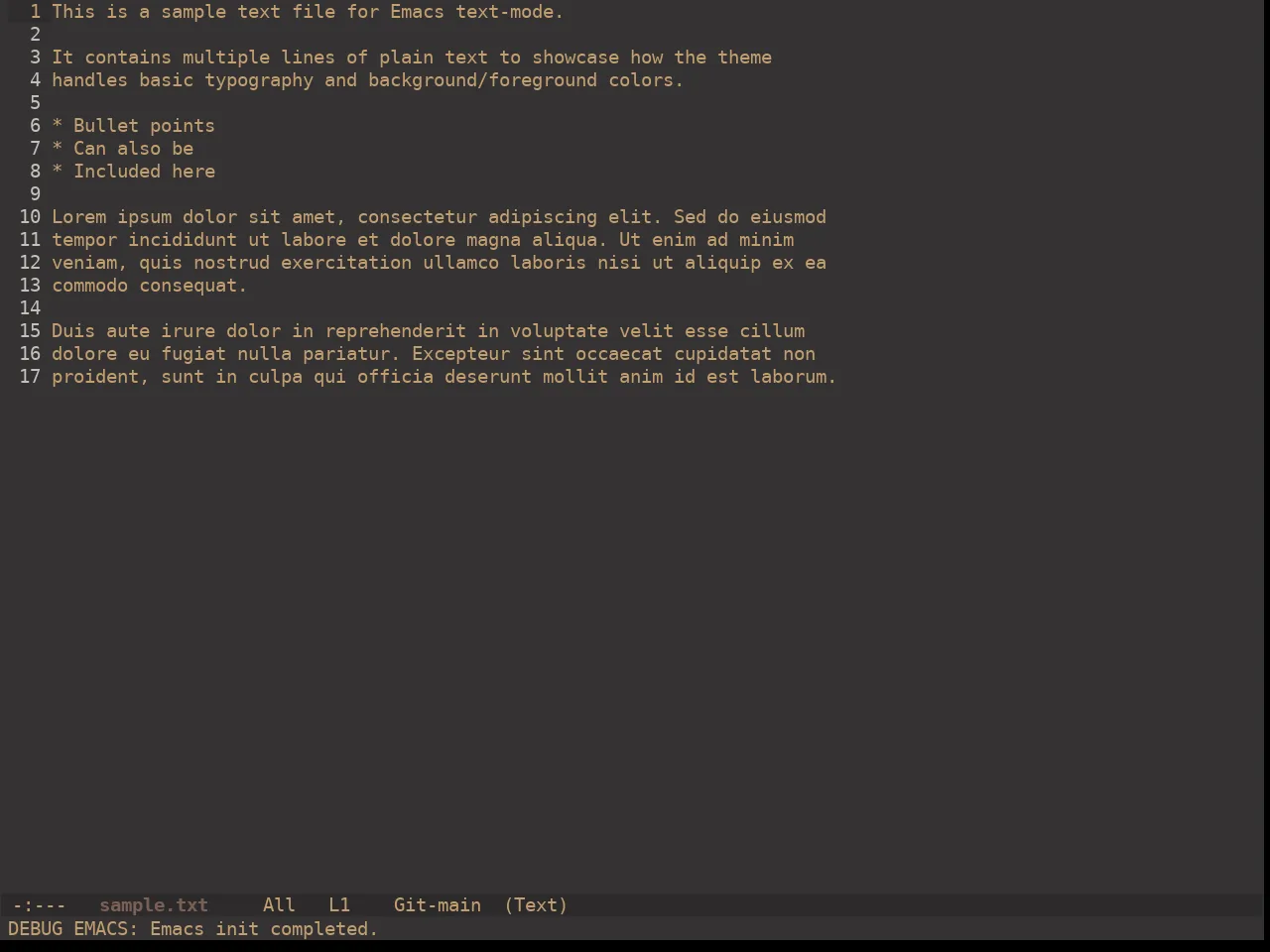 Ewal Dkeg 5725 Theme in text-mode