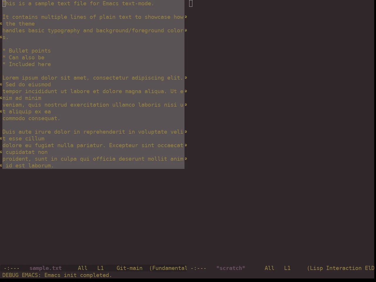 Ewal Dkeg Bark Theme in fundamental-mode