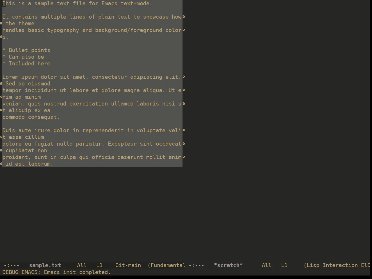 Ewal Dkeg Blend Theme in fundamental-mode