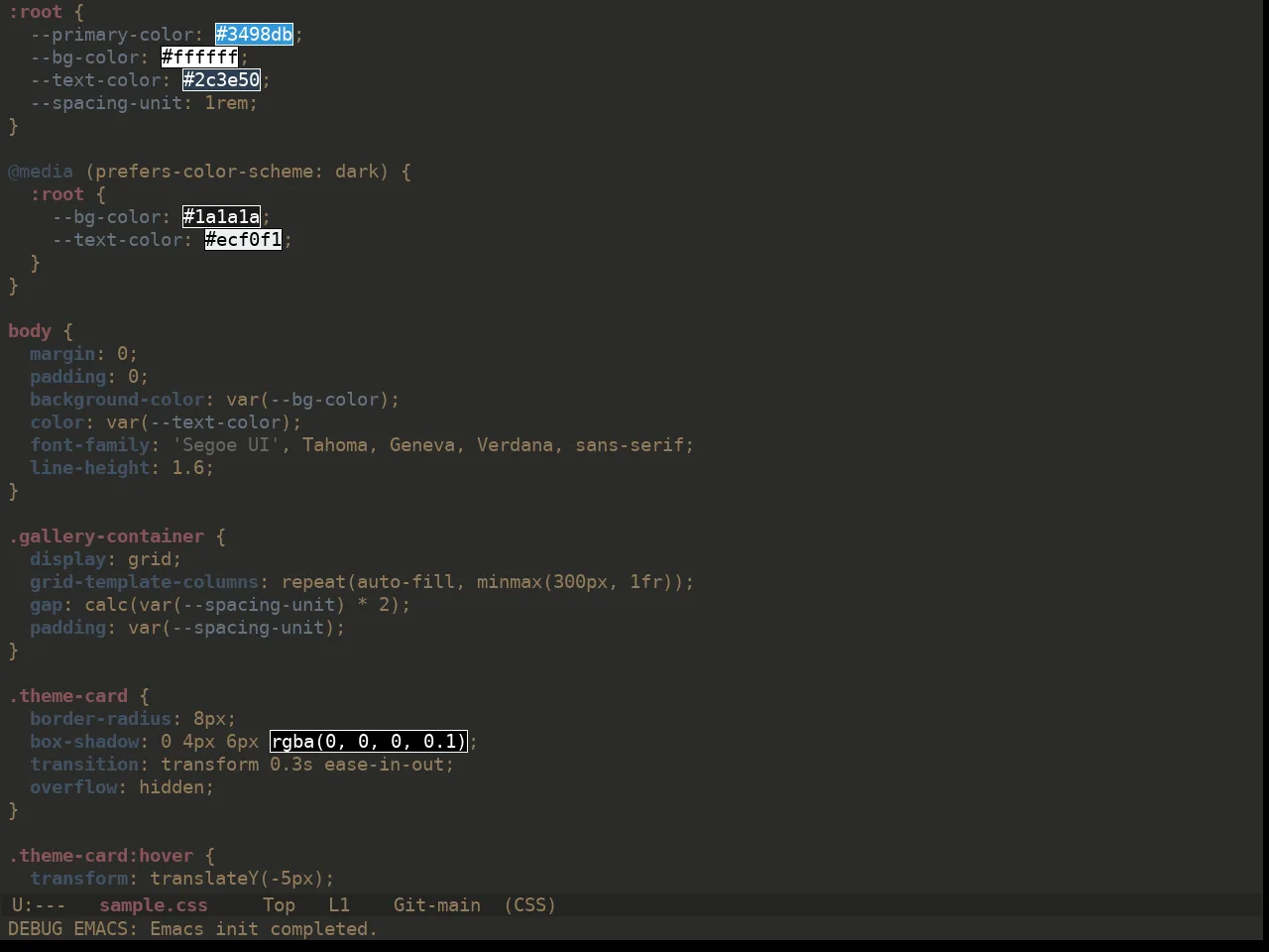 Ewal Dkeg Book Theme in css-mode