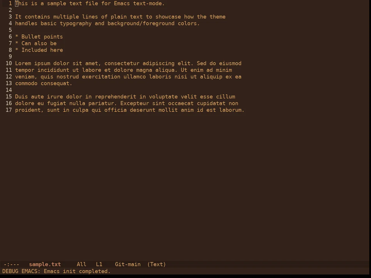 Ewal Dkeg Branch Theme in text-mode