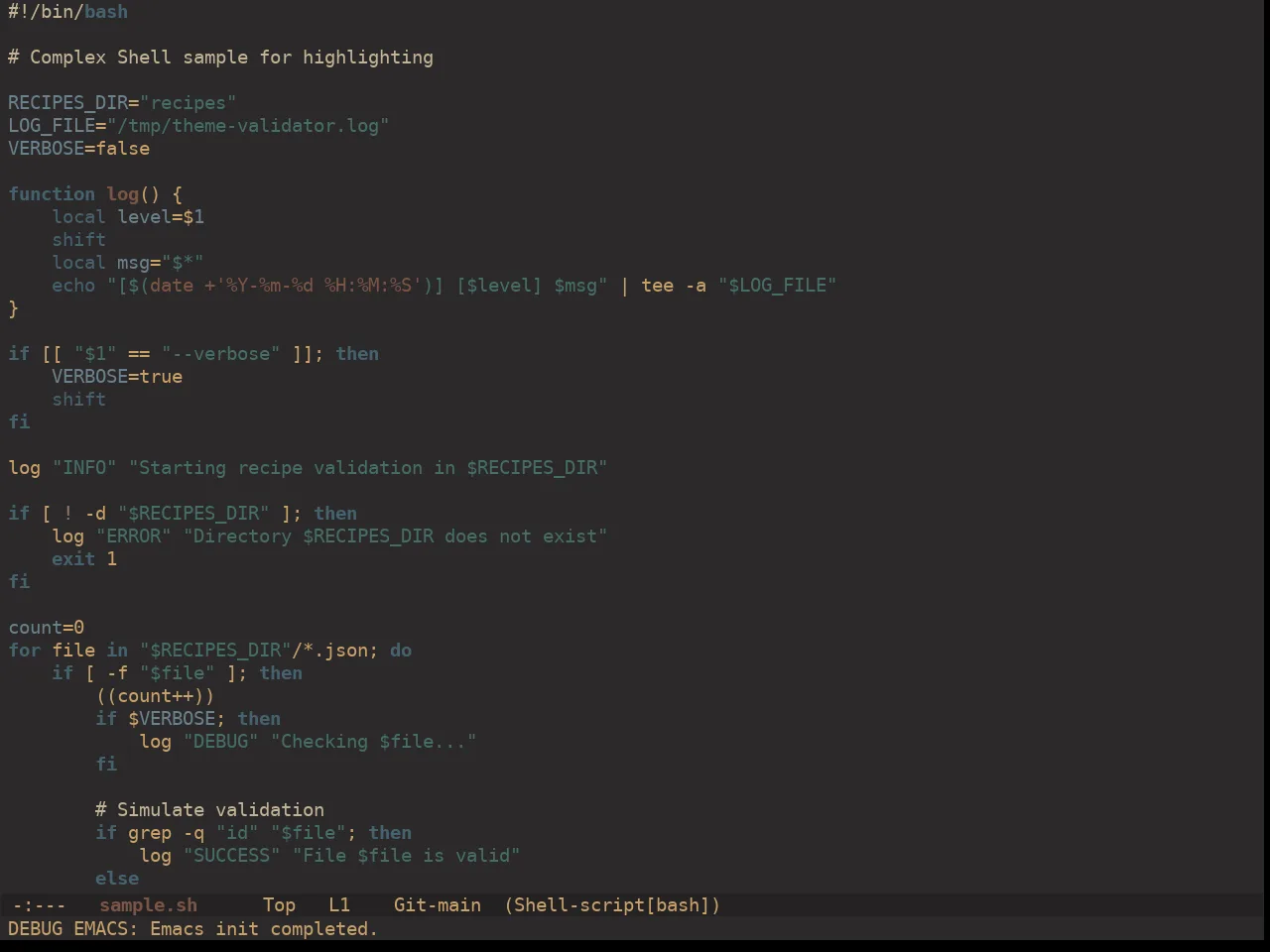 Ewal Dkeg Bulb Theme in sh-mode