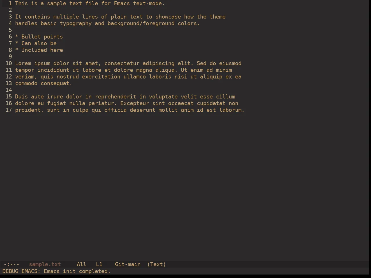 Ewal Dkeg Bulb Theme in text-mode