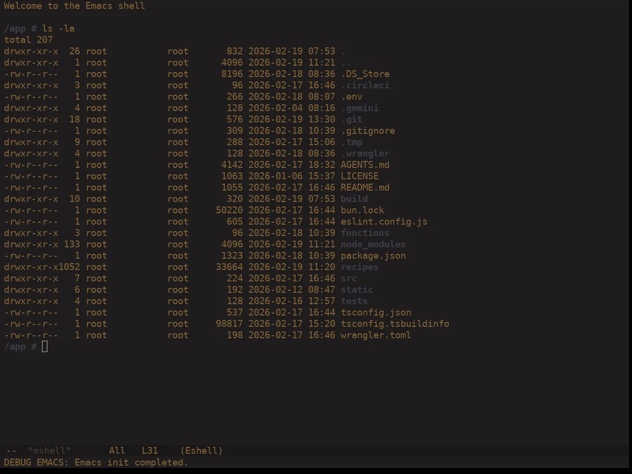 Ewal Dkeg Coco Theme in eshell
