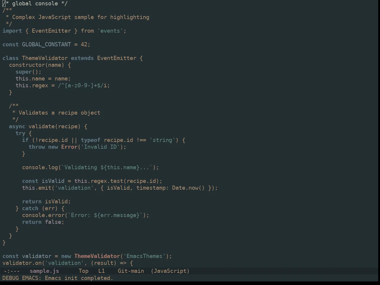 Ewal Dkeg Designr Theme in javascript-mode