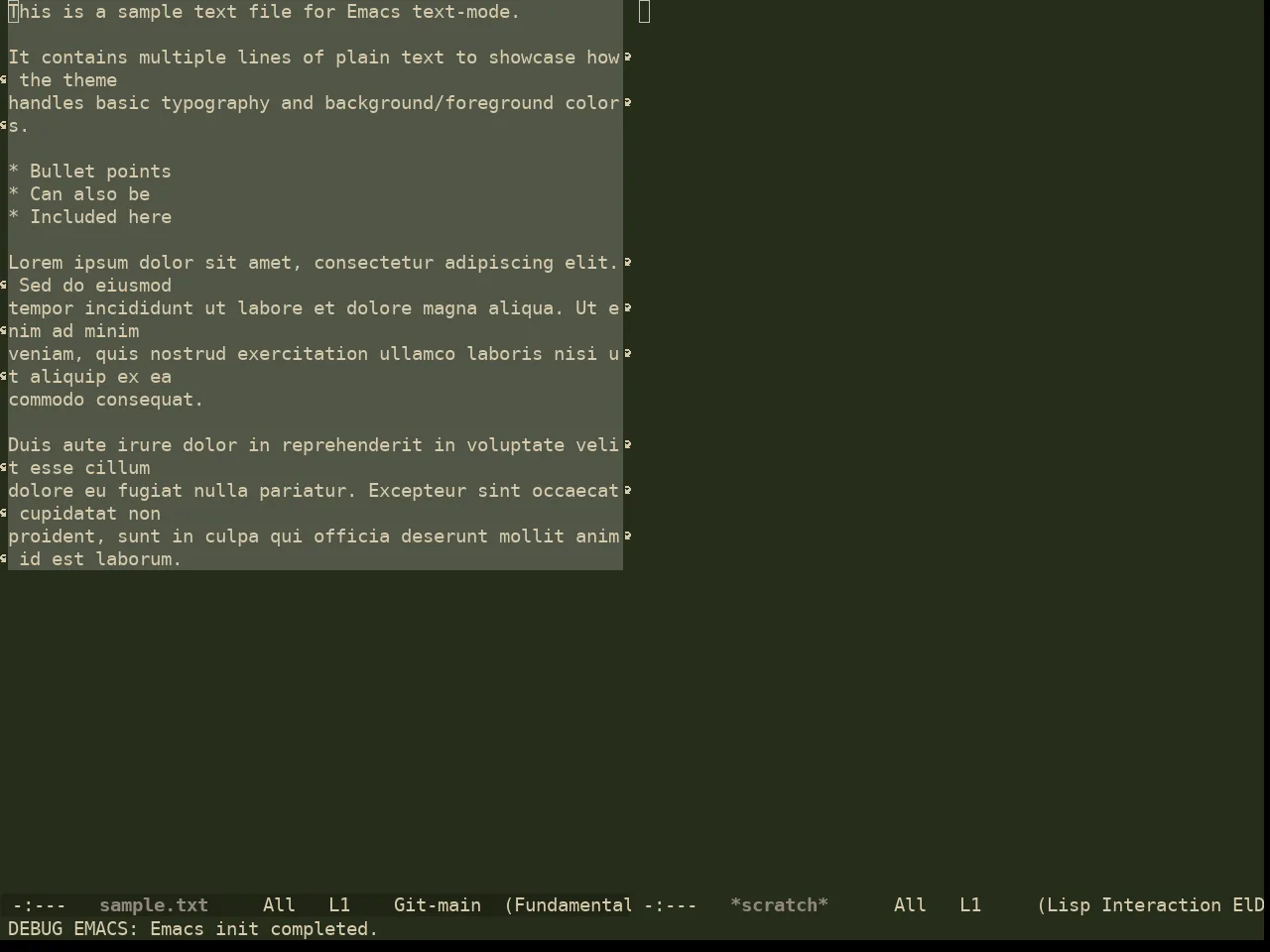 Ewal Dkeg Fendr Theme in fundamental-mode