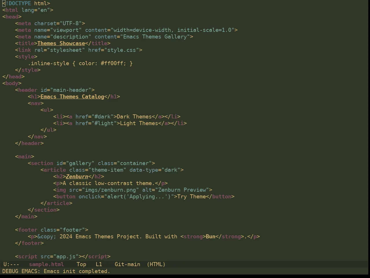 Ewal Dkeg Leaf Theme in html-mode