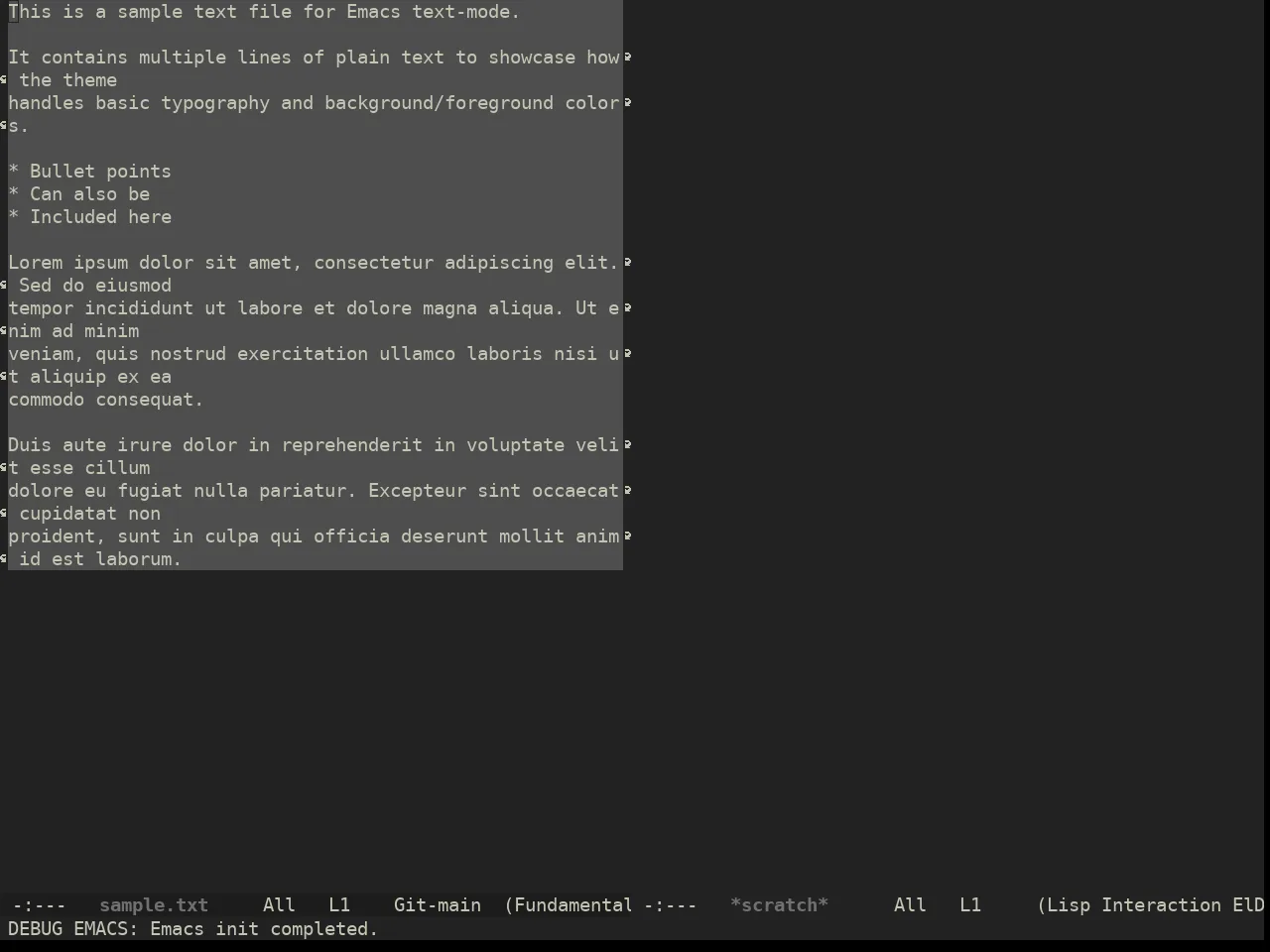 Ewal Dkeg Link Theme in fundamental-mode