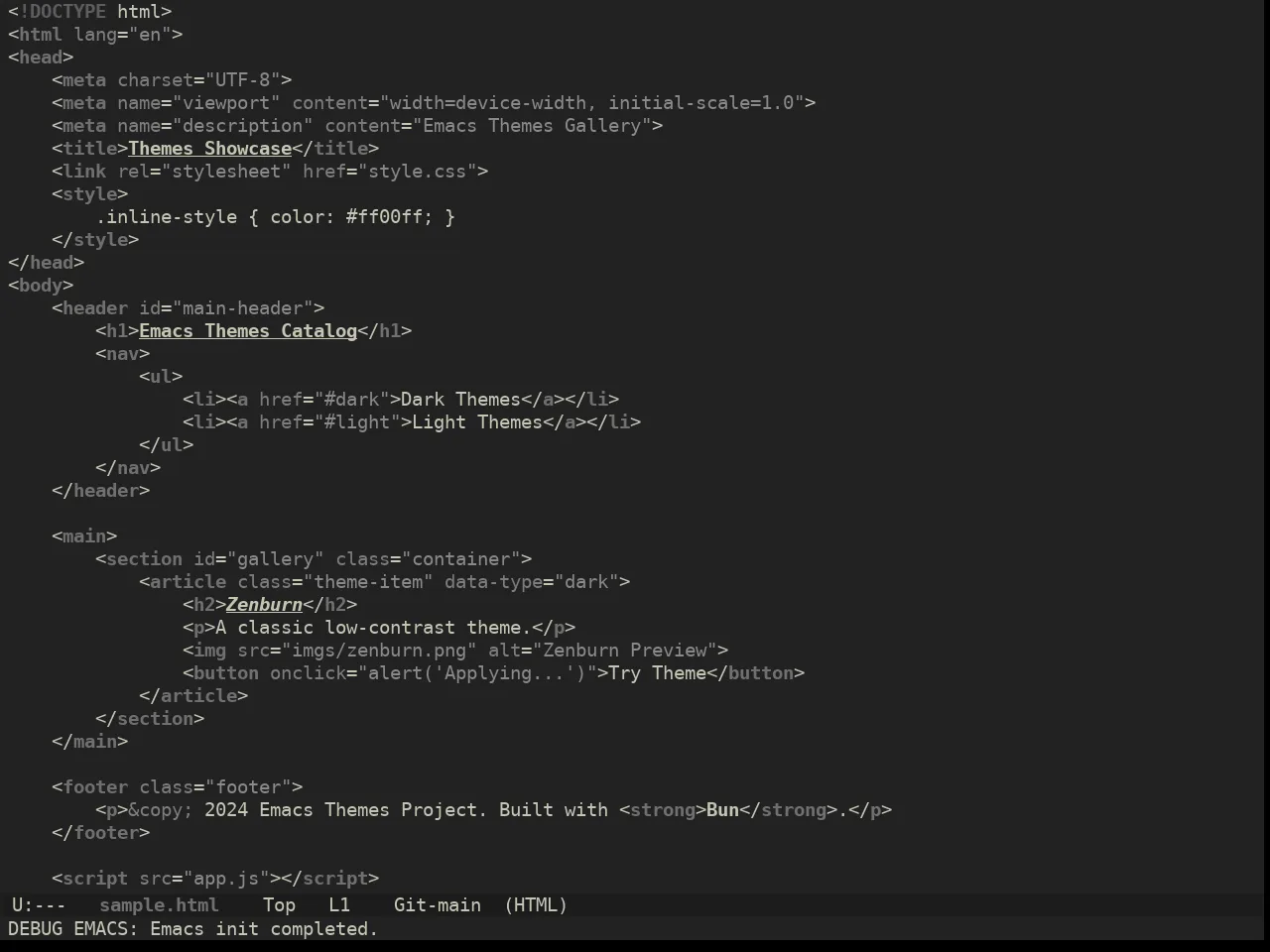 Ewal Dkeg Link Theme in html-mode