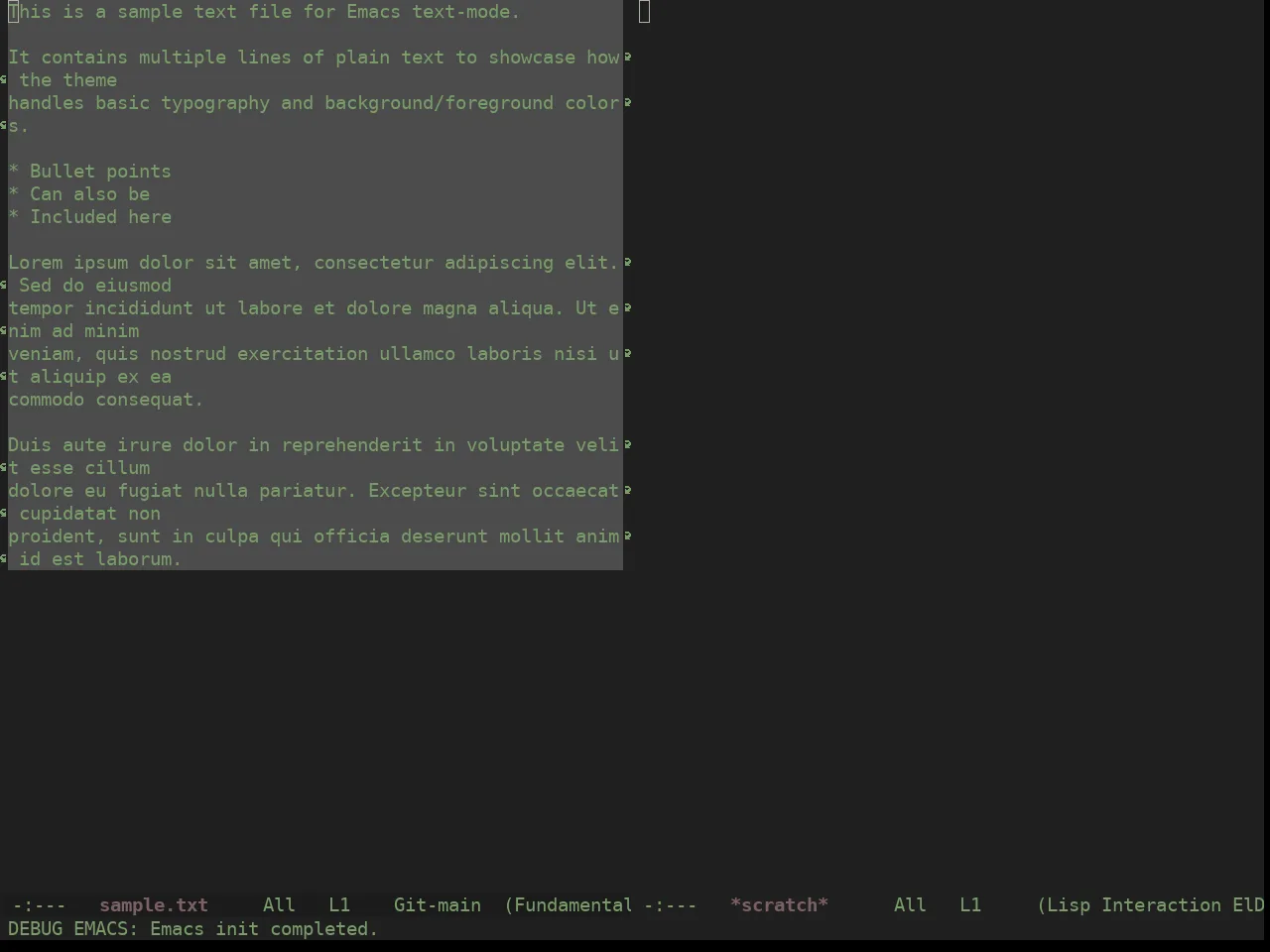 Ewal Dkeg Mattd Theme in fundamental-mode