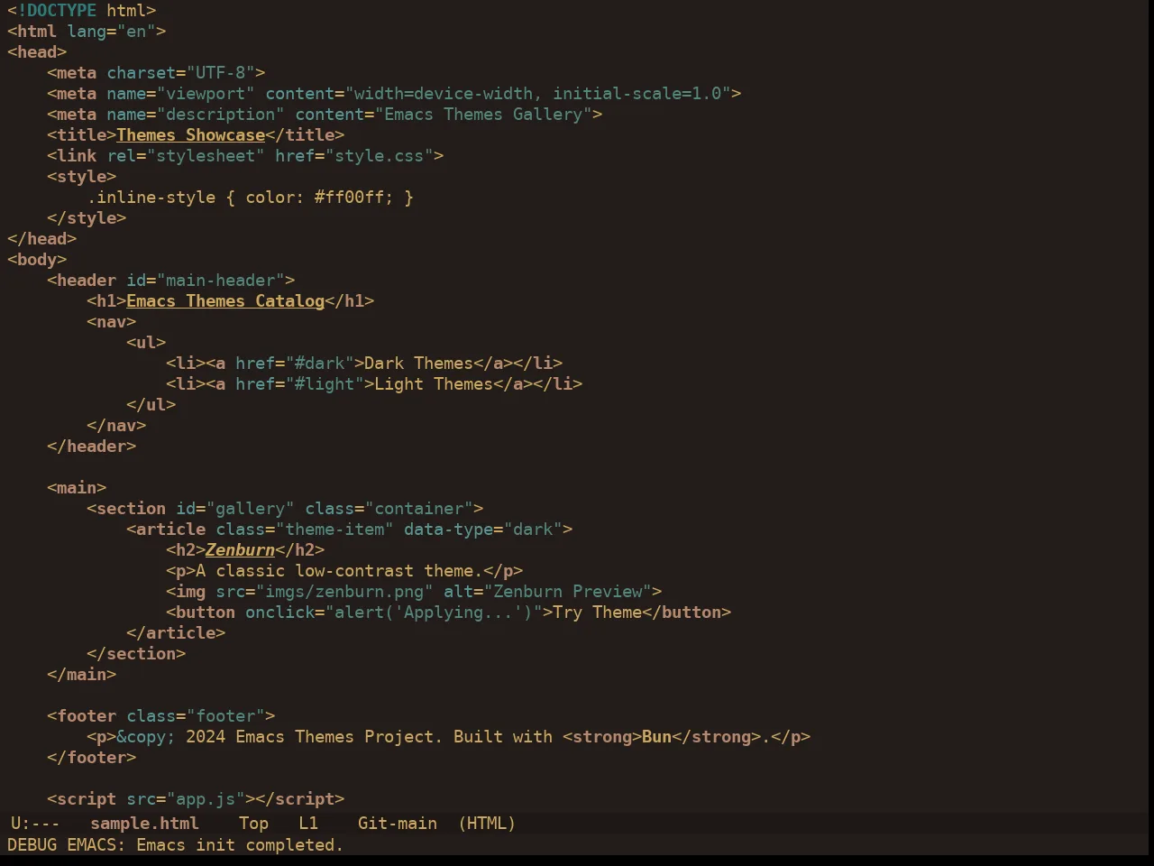 Ewal Dkeg Novmbr Theme in html-mode
