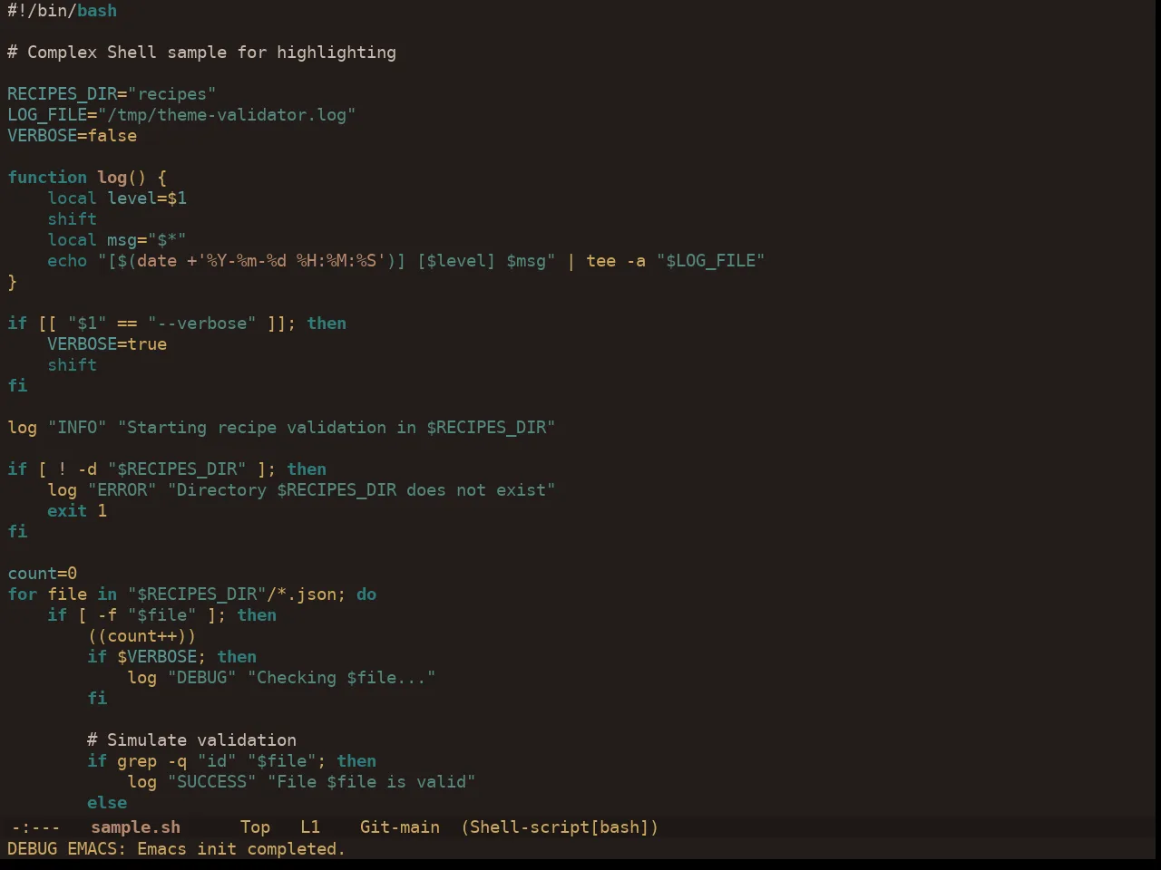 Ewal Dkeg Novmbr Theme in sh-mode