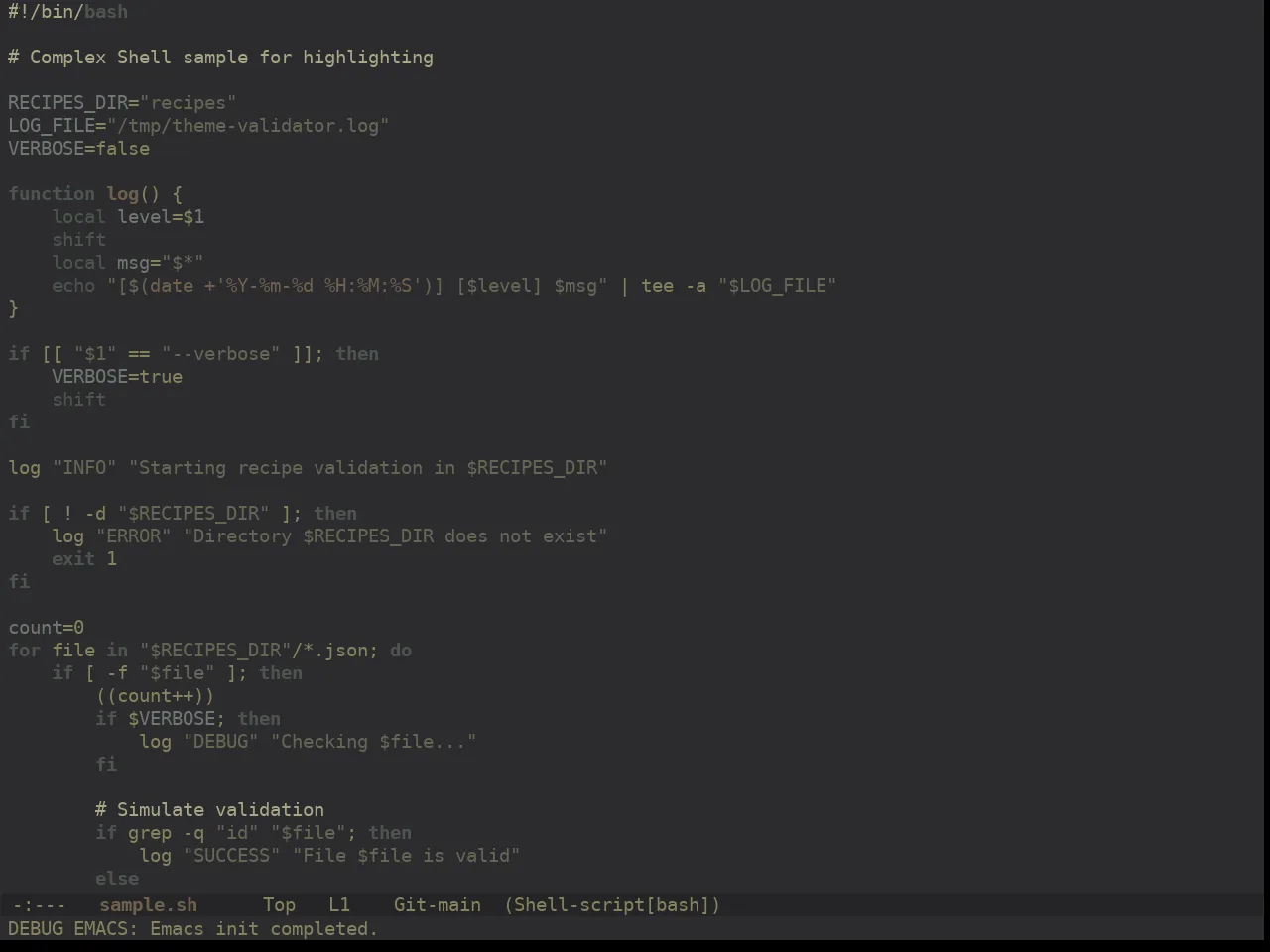 Ewal Dkeg Pastely Theme in sh-mode