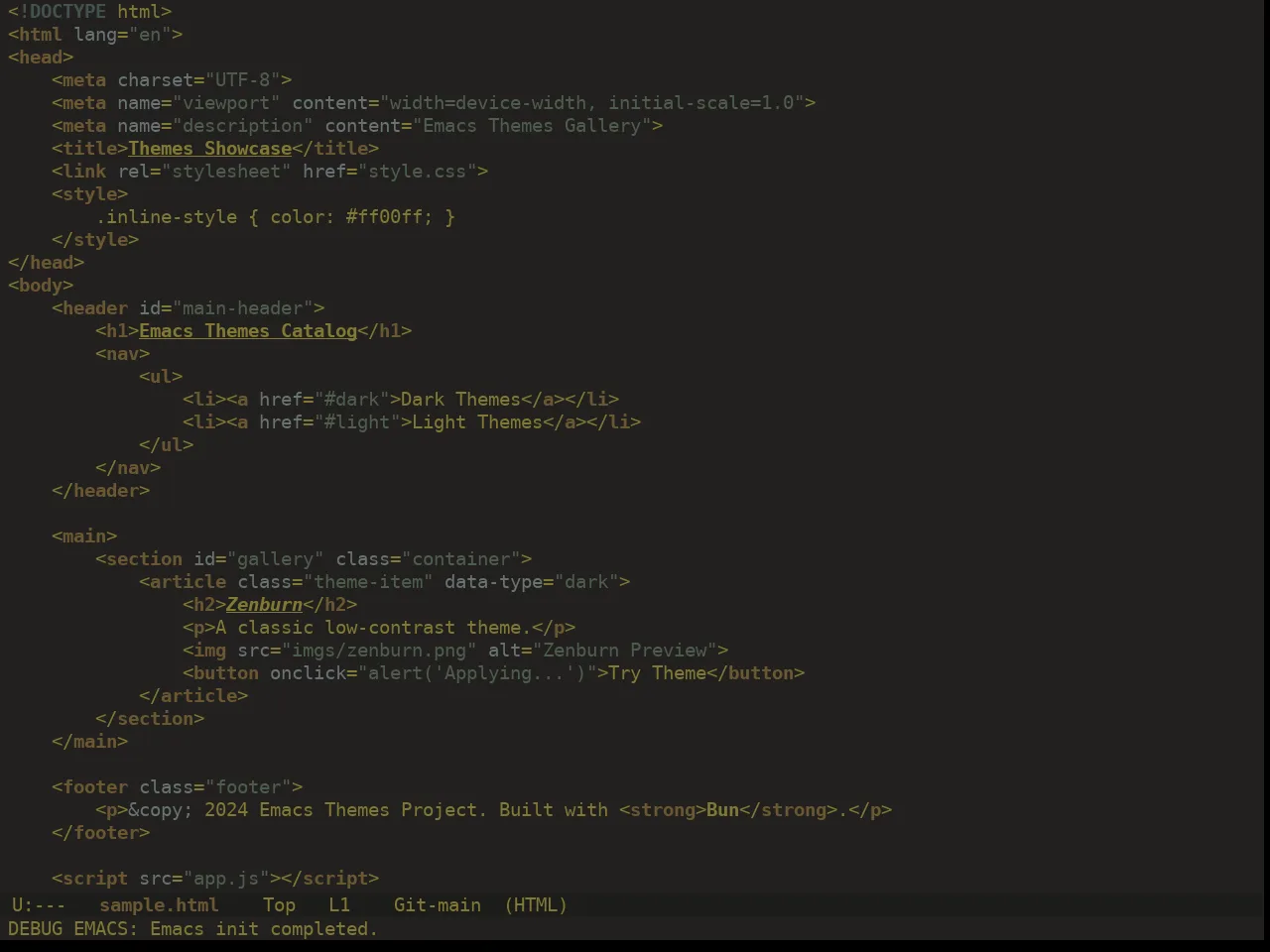 Ewal Dkeg Petal Theme in html-mode