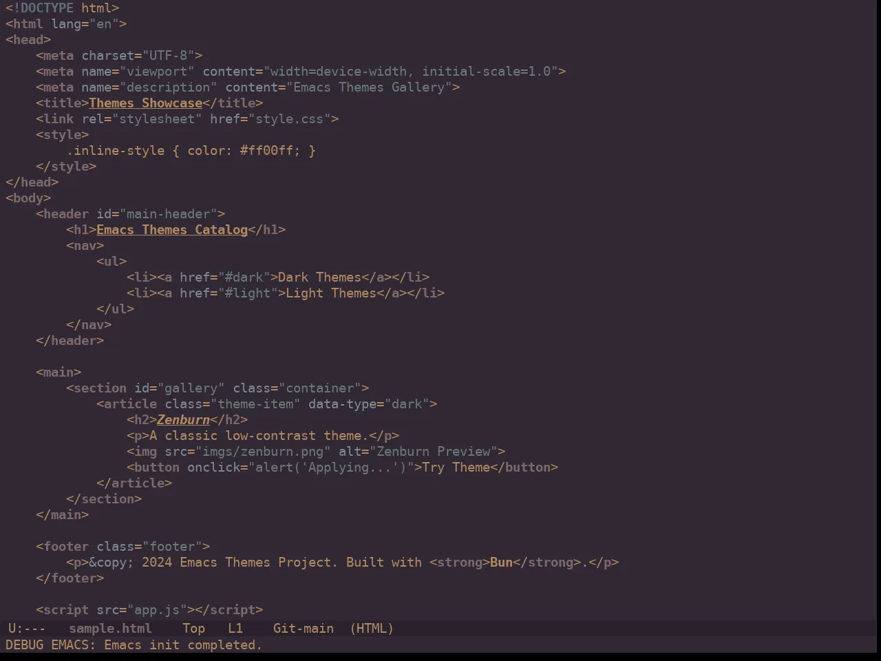 Ewal Dkeg Relax Theme in html-mode