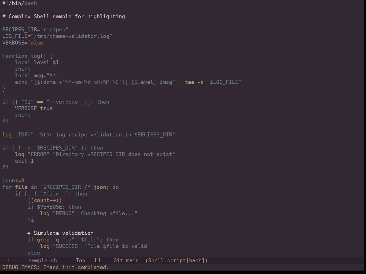 Ewal Dkeg Relax Theme in sh-mode