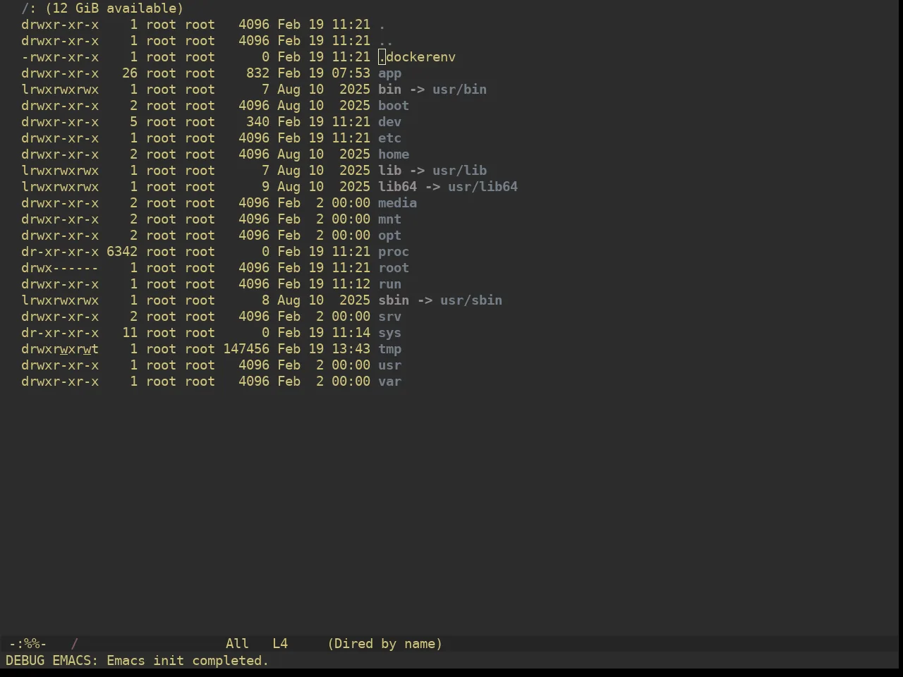 Ewal Dkeg Shade Theme in dired