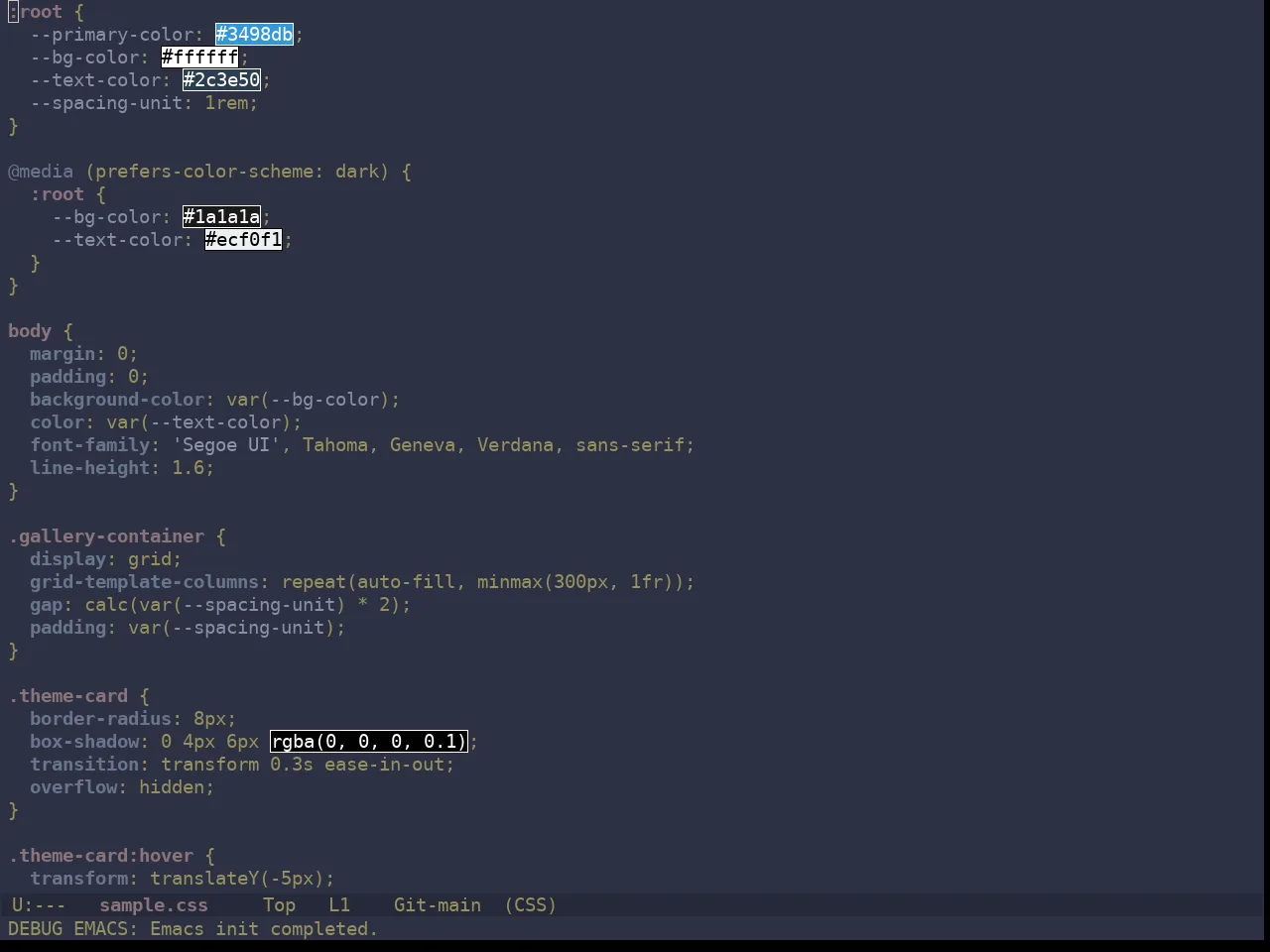 Ewal Dkeg Sprout Theme in css-mode
