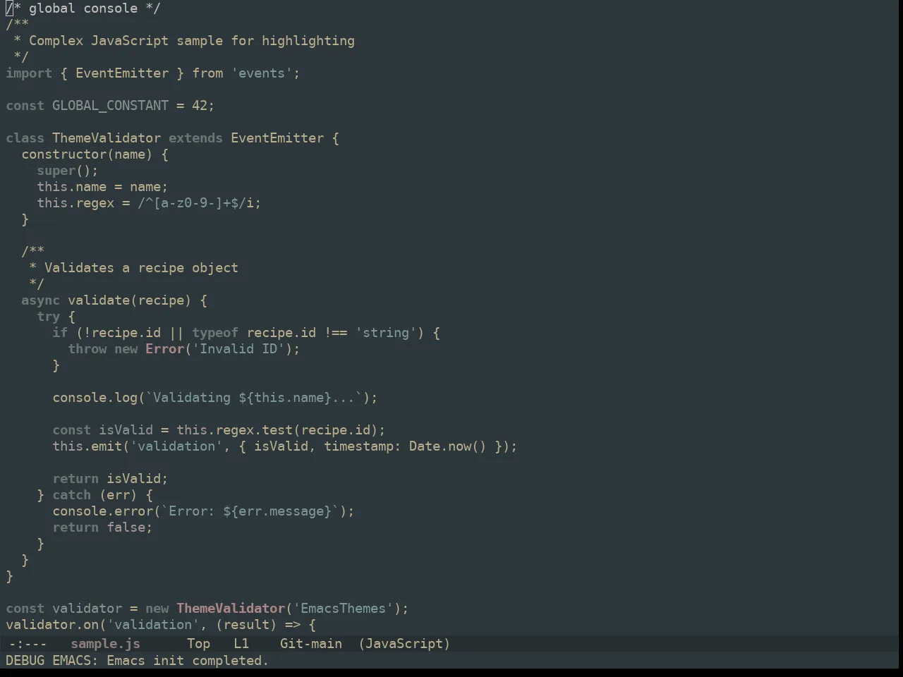 Ewal Dkeg Stv Theme in javascript-mode