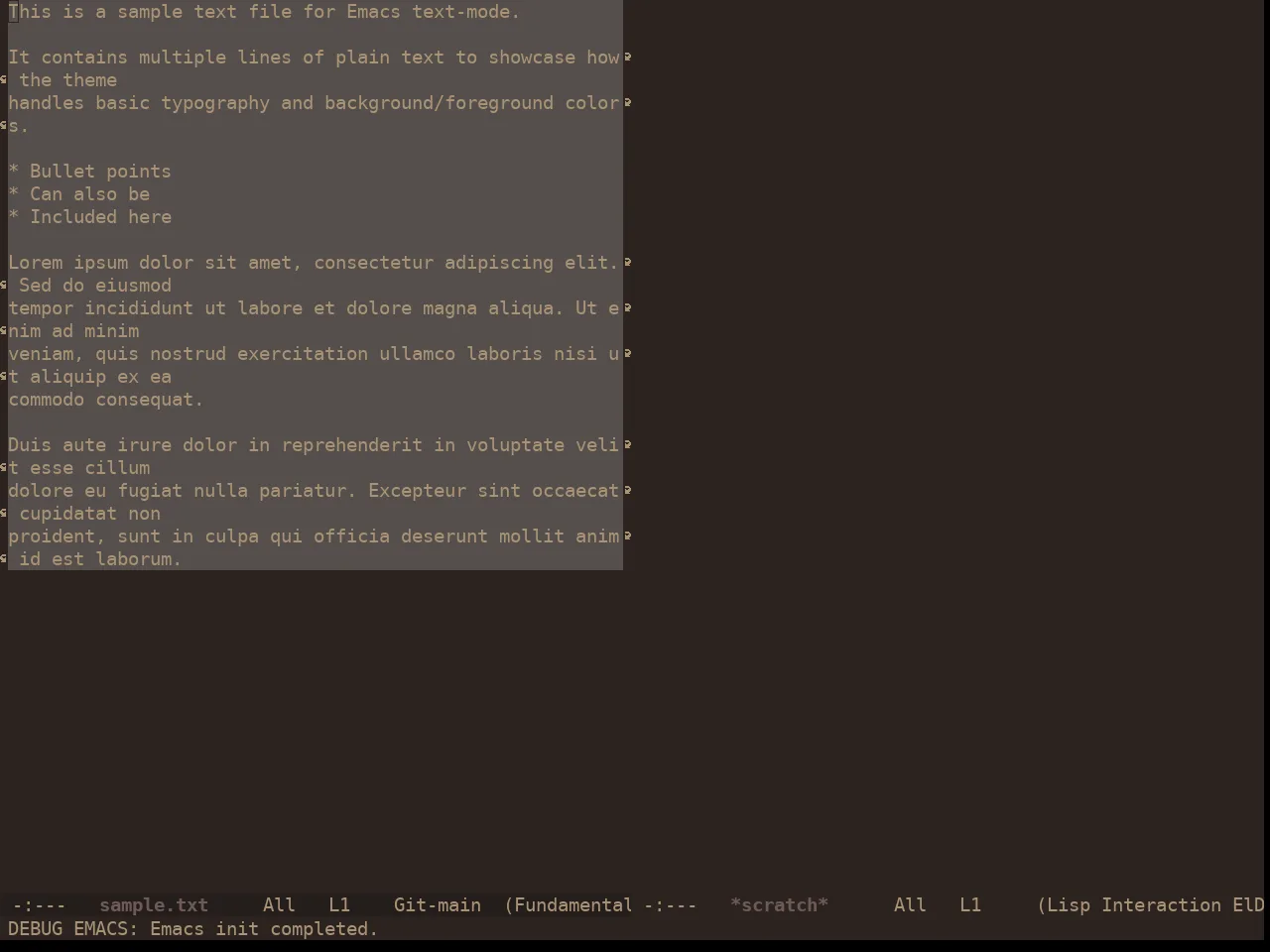 Ewal Dkeg Sundr Theme in fundamental-mode