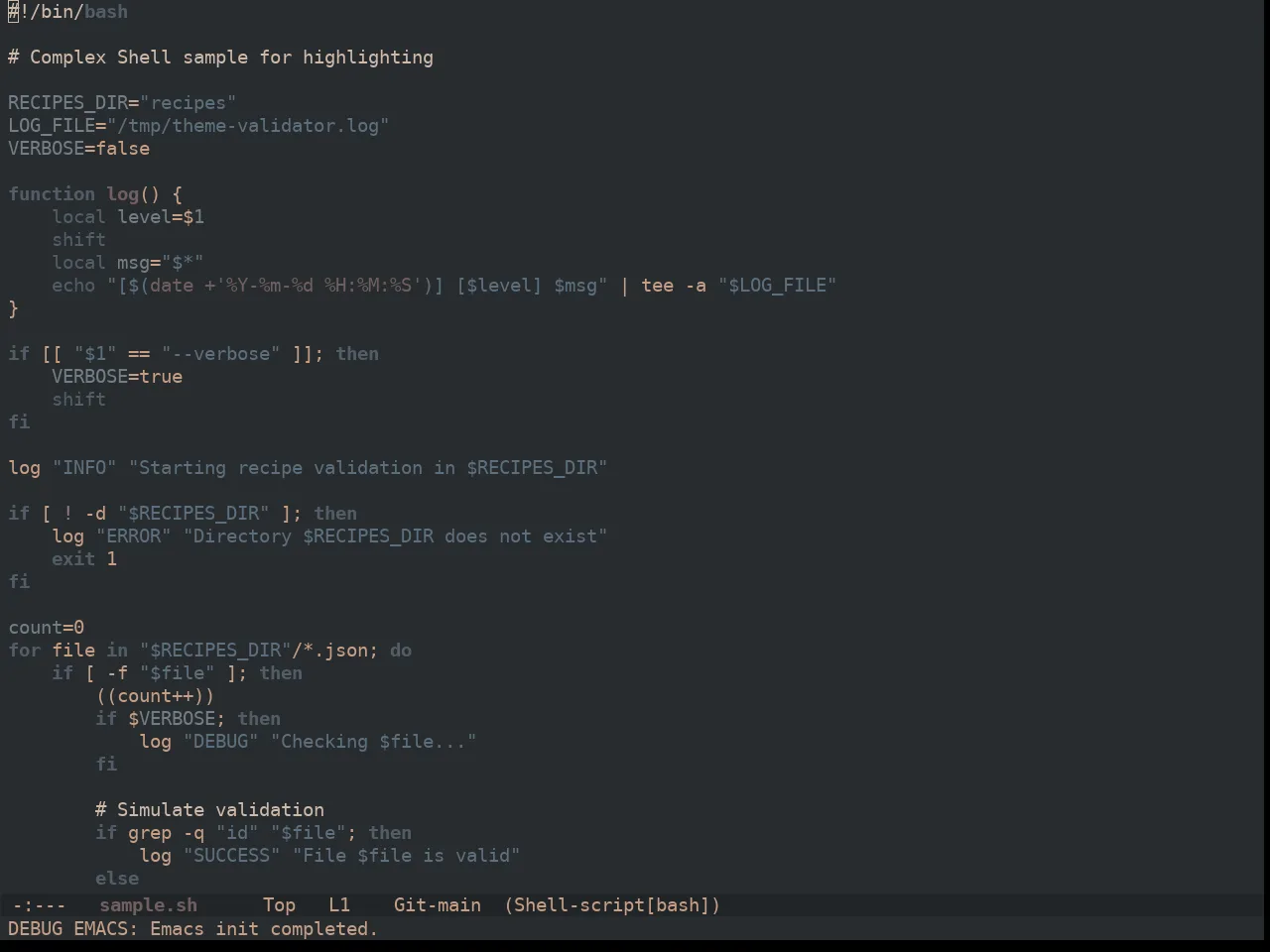 Ewal Dkeg Traffic Theme in sh-mode