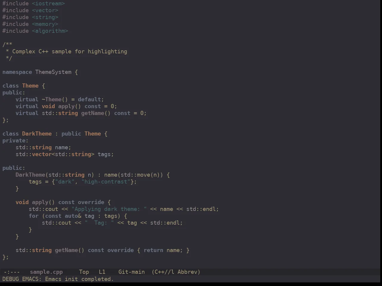 Ewal Dkeg Victory Theme in c++-mode