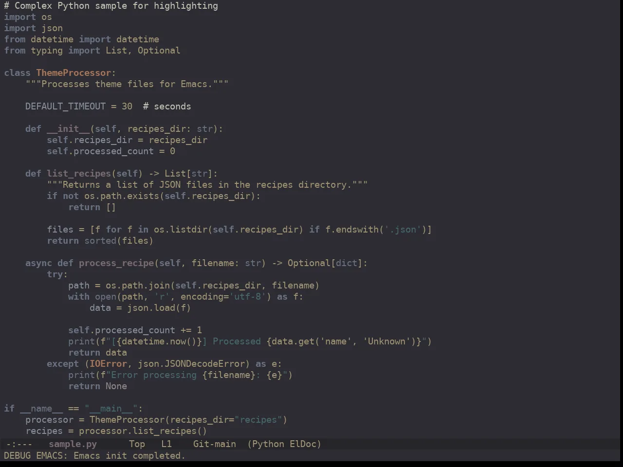 Ewal Dkeg Victory Theme in python-mode
