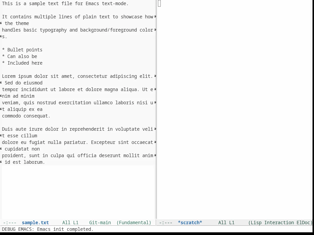 Doneburn Theme in fundamental-mode