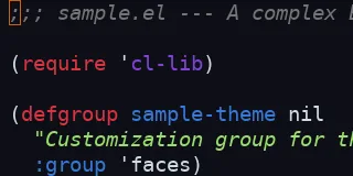 Preview of Doom Acario Dark Theme theme
