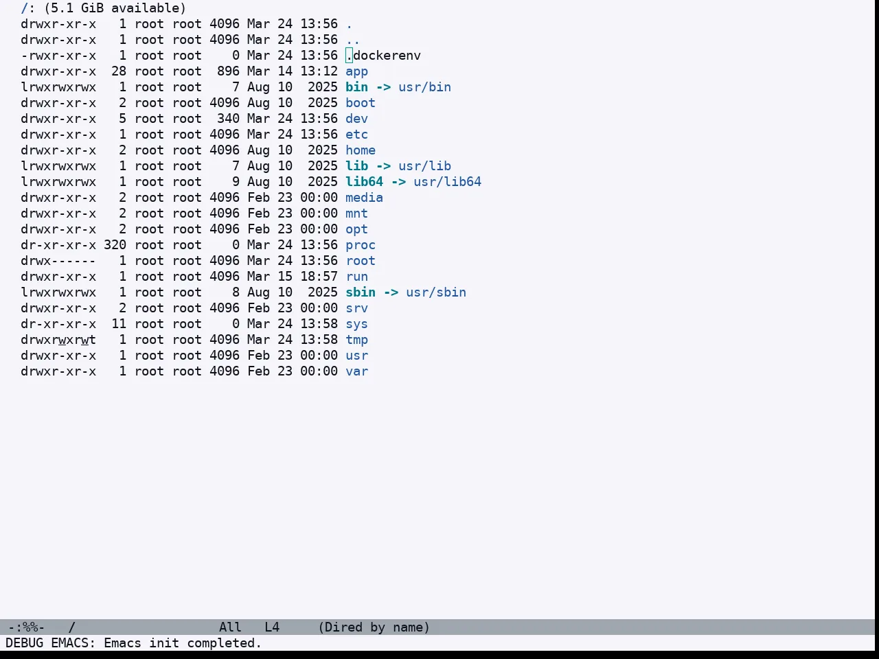 Doom Acario Light Theme in dired