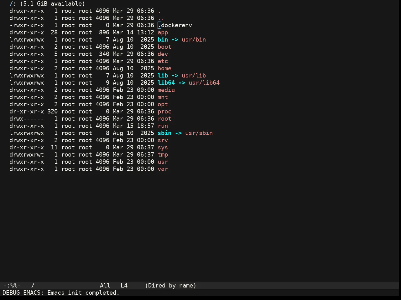 Doom Badger Theme in dired